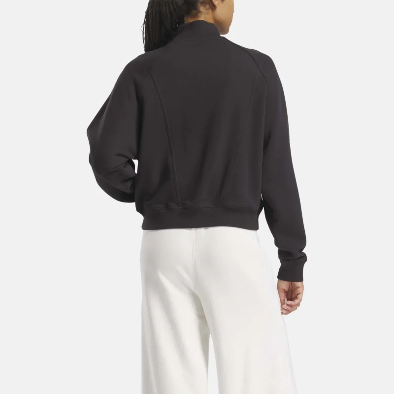 Icon Elements French Terry Full-Zip Women's Top - Image 3