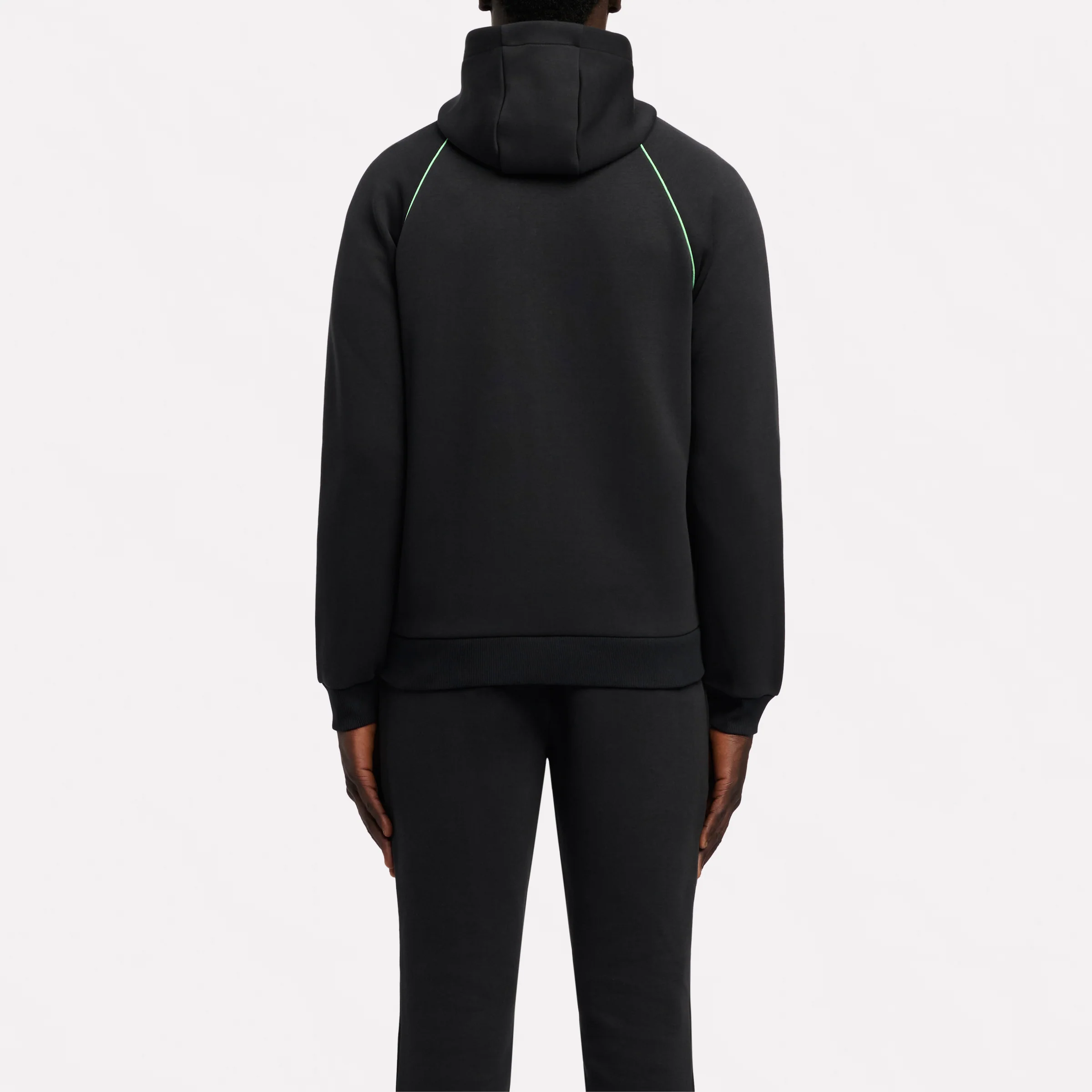 Sport Street Piping Spacer Full Zip Hoodie - Image 3